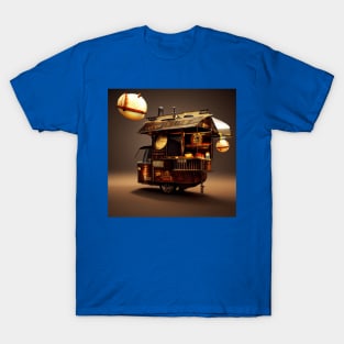 Steampunk Tokyo Ramen Cart T-Shirt